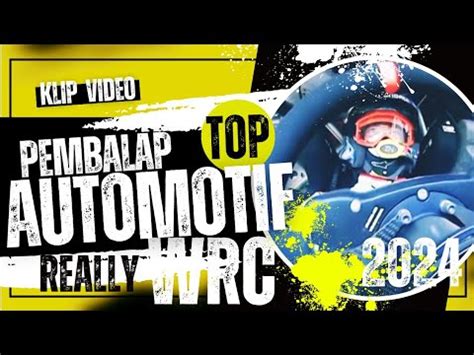 Pembalap Jos Gandos WRC Kejuaraan Reli Dunia YouTube