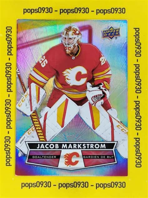 JACOB MARKSTROM, CALGARY Flames, 2021, Tim Hortons Collector's Series ...