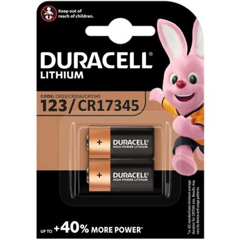 2 X Duracell Cr17345 3v Lithium Batteries 17345 Uk Wholesalers