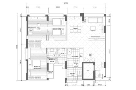 Singapore HDB Floor Plan