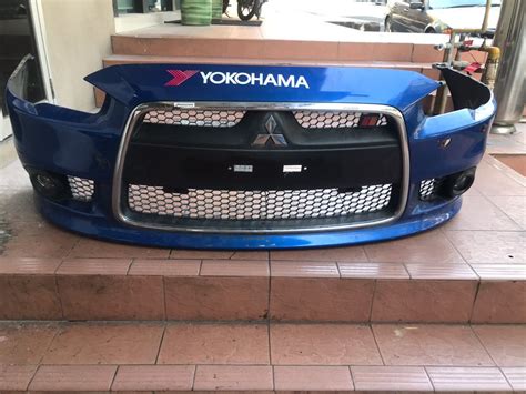 2008 2017 MITSUBISHI LANCER EVO STYLE FRONT BUMPER CONVERSION Phantom