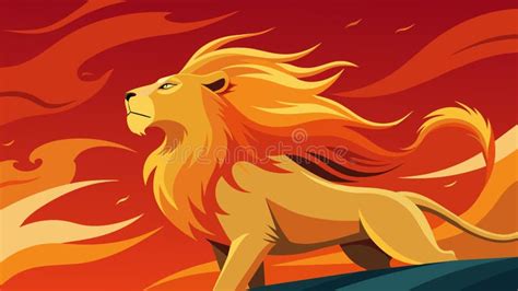 Courage Lion Stock Illustrations 4745 Courage Lion Stock