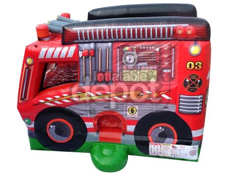 Inflatable Bouncer Fire Truck Bouncer