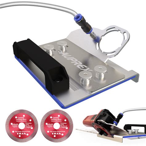 cut tile with angle grinder