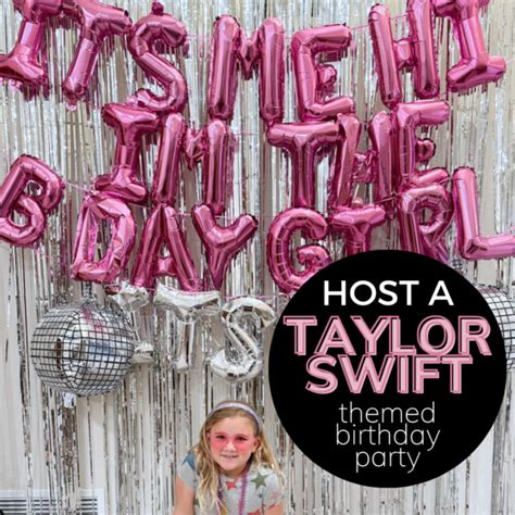 Taylor Swift Themed Birthday Party - Toddler Approved