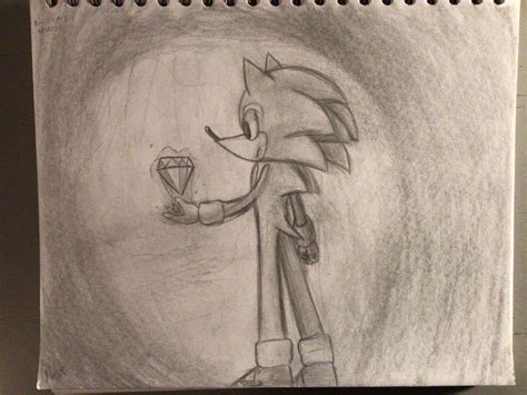 Sonic with a Chaos Emerald : r/SonicTheHedgehog