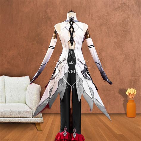 Genshin Impact Arlecchino Cosplay Costume Arlecchino Full Set Etsy