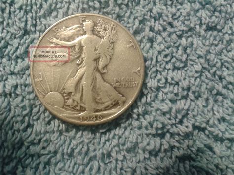 1942 43 45 And 46 Liberty Walking Half Dollar Circulated Philadelphia