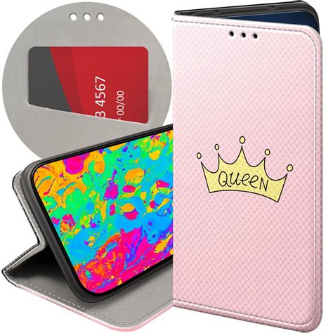 Etui Z Klapk Do Xiaomi Redmi Note Wzory Ksi Niczka Queen Princess