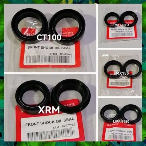 MOTORCYCLE FRONT SHOCK OIL SEAL FOR CT100 BAJAJ TMX155 XRM TMX ALPHA