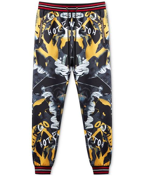 Tango Hotel Mens Take Flight Tapered Fit Printed Track Pants Macys