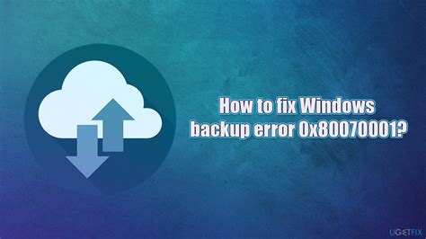 How To Fix Windows Backup Error X