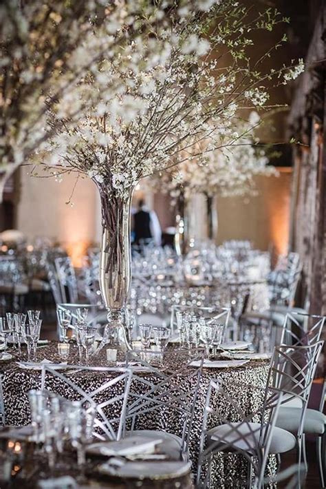 Silver Wedding Decor Ideas Sparkle Your Wedding With These Tips Silver Wedding Decorations