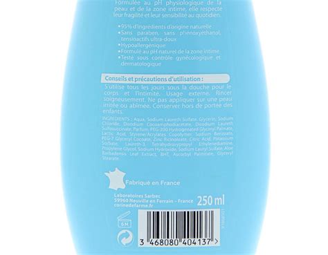 Gel De Douche Pour Toilette Intime Fraicheur Corinedefarme Fr