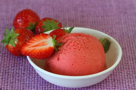 Recette De Base Du Sorbet Aux Fruits Marie Claire