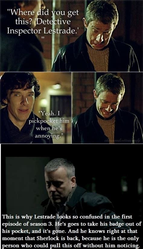 Bbc Sherlock Lestrade Not My Division