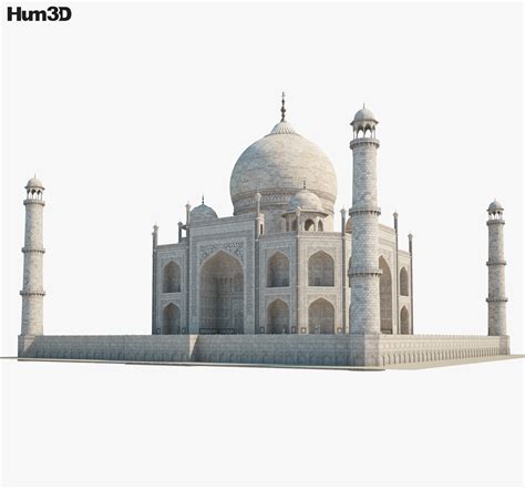 Taj Mahal 3d View