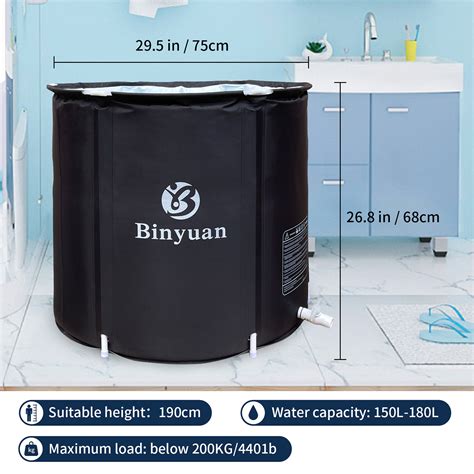 Non-Inflatable Cold Water Tub for Muscle Recovery - Binyuan
