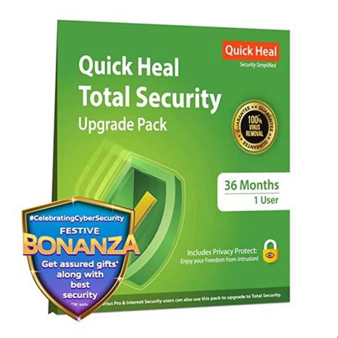 Quick Heal Total Security Renewal Upgrade Gold Pack User Year