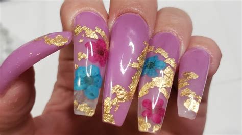 Encapsulated Acrylic Flowers Diy Color Acrylic Acrylic Nail