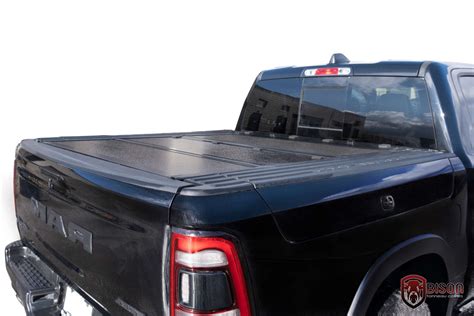 Dodge Ram Box 2500 Wbox Flip Back Hard Tri Fold Tonneau Cover Bison Tonneau Covers