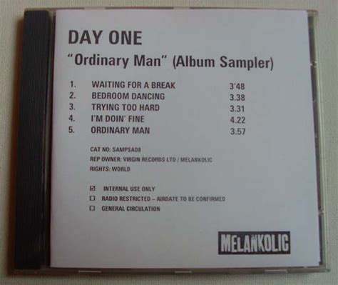 Day One Ordinary man (Vinyl Records, LP, CD) on CDandLP