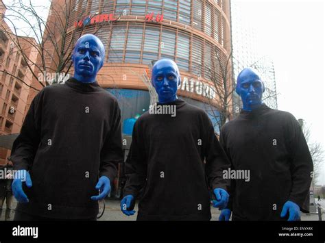 Blue Man Group Vorstellung Der Neuen Show Der Blue Man Group Die