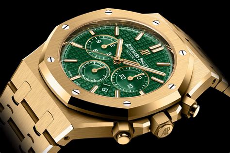 News The 2021 Audemars Piguet Royal Oak Green Collection