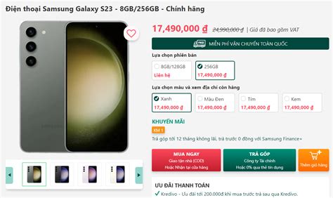 Giá Galaxy S23 Rẻ Như Cho Cuối Tháng 12 Rẻ Hơn Galaxy S23 Ultra Cả