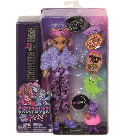 Boneca Monster High Festa Assustadora Clawdeen Wolf Mattel Bonecas