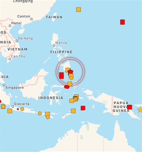 Terremoto Scossa Di Magnitudo Nelle Filippine Mappe E Dati