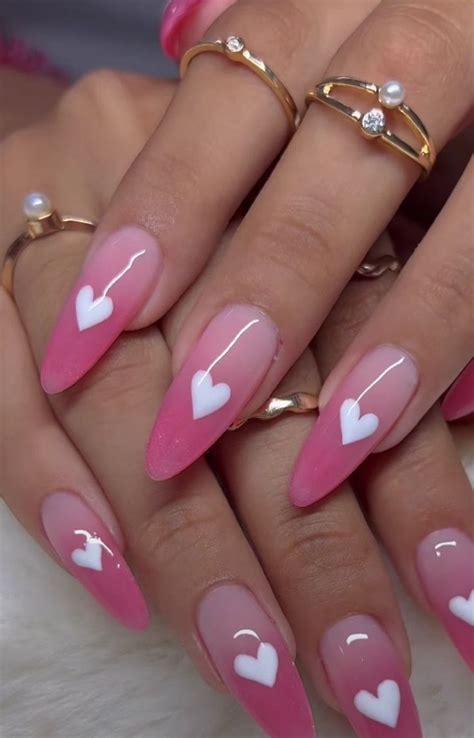 30 Simple And Cute Valentines Nails Designs In 2023 Gel Nails