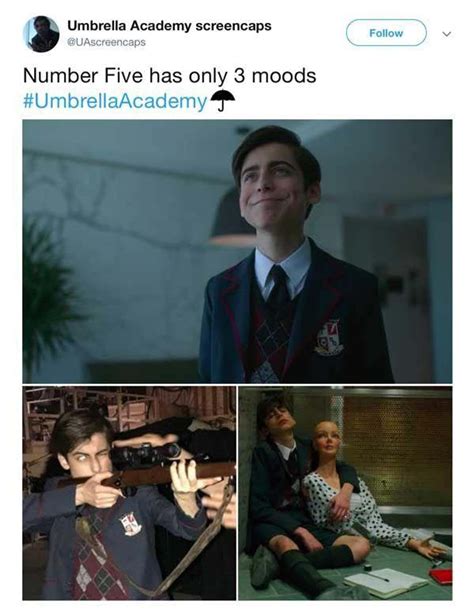 Sassy Memes About Number Five From 'The Umbrella Academy' That Are Timeless