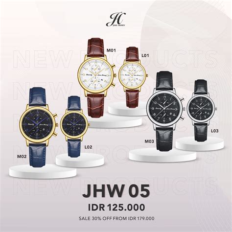 Jual JHW 05 COUPLE SERIES JAM TANGAN JIMS HONEY BISA COD Shopee