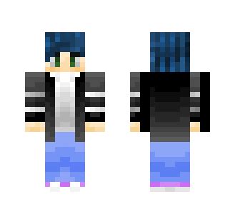 Download Blue hair boy Minecraft Skin for Free. SuperMinecraftSkins