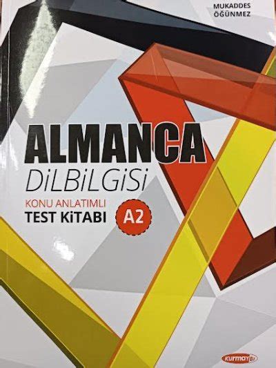 Almanca Dilbilgisi Konu Anlat Ml Test Kitab A Kurmay Elt