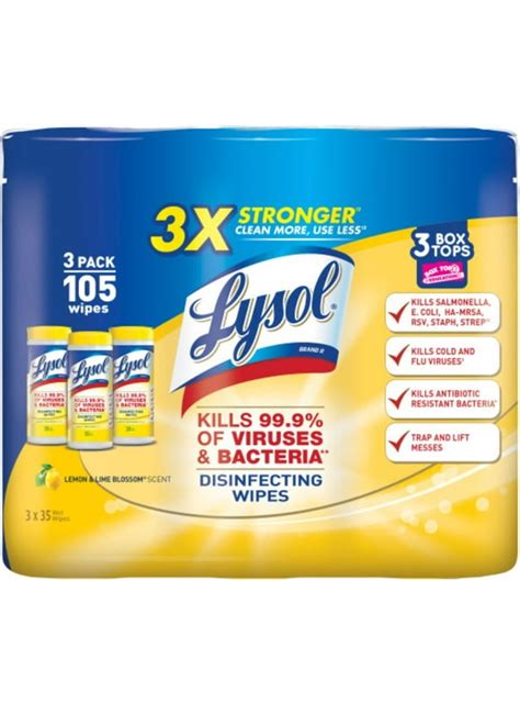 Lysol Wipes In Disinfectant Wipes