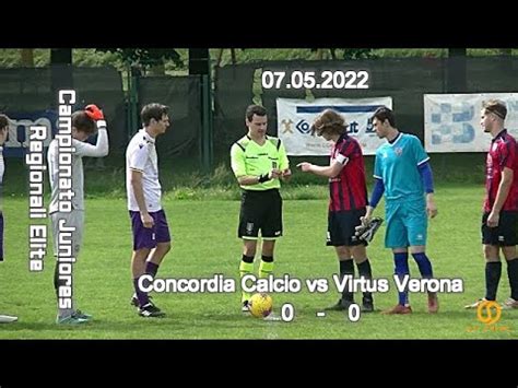 CAMPIONATO REGIONALE JUNIORES U19 ELITE VENETO CONCORDIA CALCIO Vs