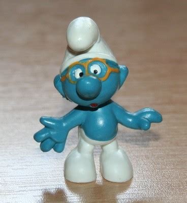 Smurfs - Brainy Yellow Glasses Smurf | #424202006