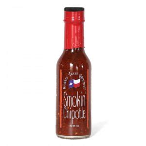 Chipotle Hot Pepper Sauce Red Kitchen Foods Smokin Texas Gourmet