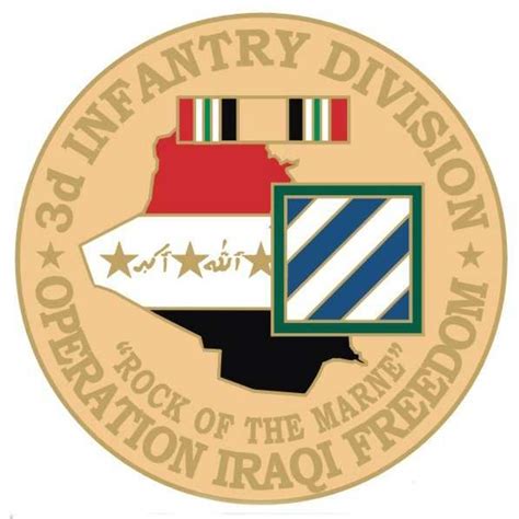 Rd Infantry Division Operation Iraqi Freedom Pin Rd Infantry