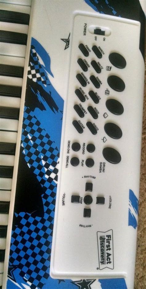 First Act Discovery Kids Keyboard blue stars IT WORKS! | #1819959300