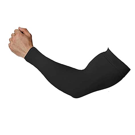 Dicasser Arm Sleeves For Men And Women Sleeves To Cover Arms For Men And Women 1 Pairs Black