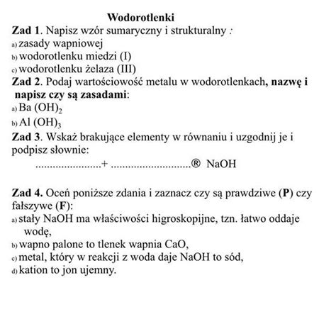 Potrzebuje Na Szybko Proszeee Brainly Pl