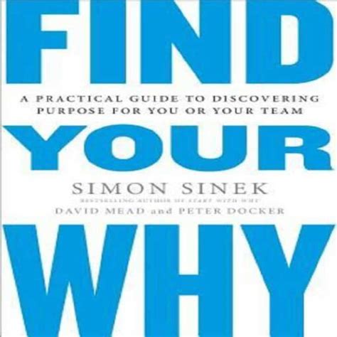 Find Your Why By Simon Sinek Buy Here Allschoolabs Online Shopping