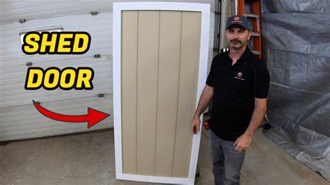 How To Build An Inexpensive Shed Door Patabook Home Improvements