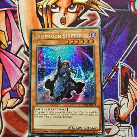 Th B I Yugioh Ch Nh H Ng Dimension Shifter Tn Secret Rare