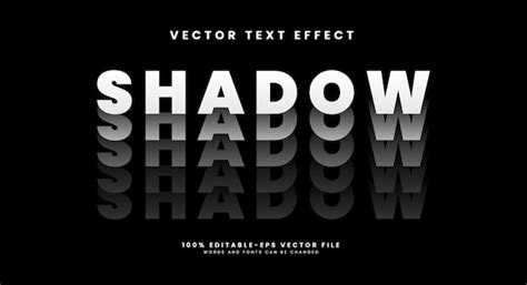 Premium Vector Multiple Shadow Editable Vector Text Style Effect