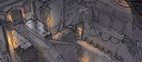 Dungeon Concept Art Environment Design Gallery