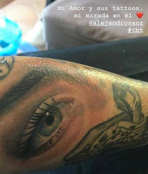 Alejandro Sanz Se Tat A En El Brazo Una Parte Del Cuerpo De Rachel